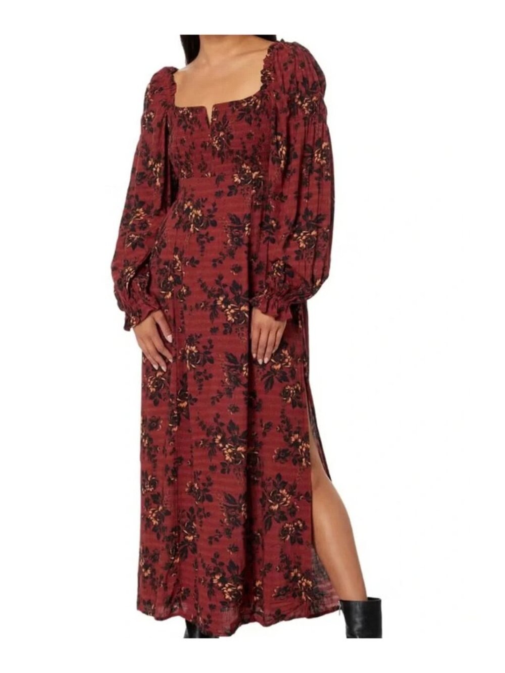 Free People Jaymes Floral Midi Maxi Dress